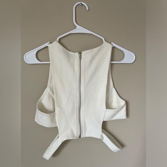 Revamped Cut out crop top size Medium - Picture 3 of 3